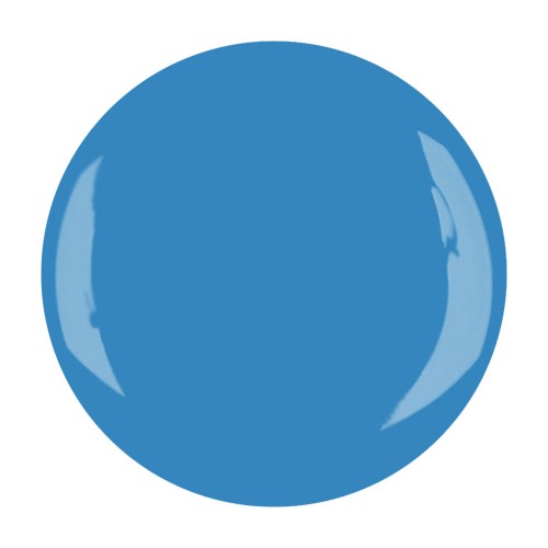 UV nail polish salted blue