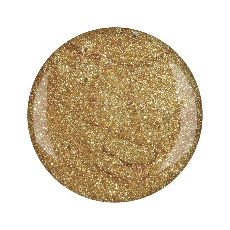 Glimmer gel gold