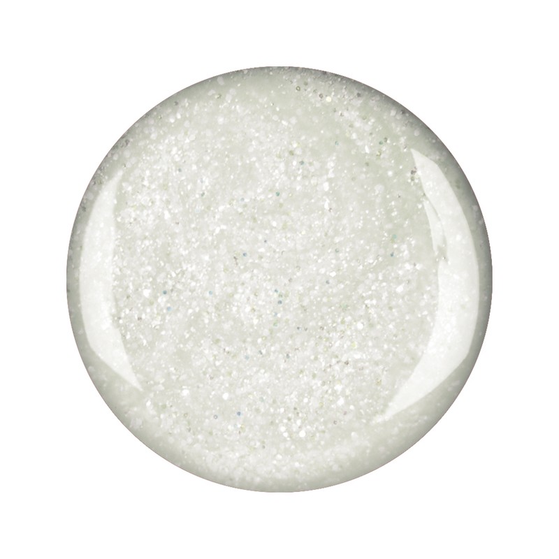 Glimmer gel pearl white