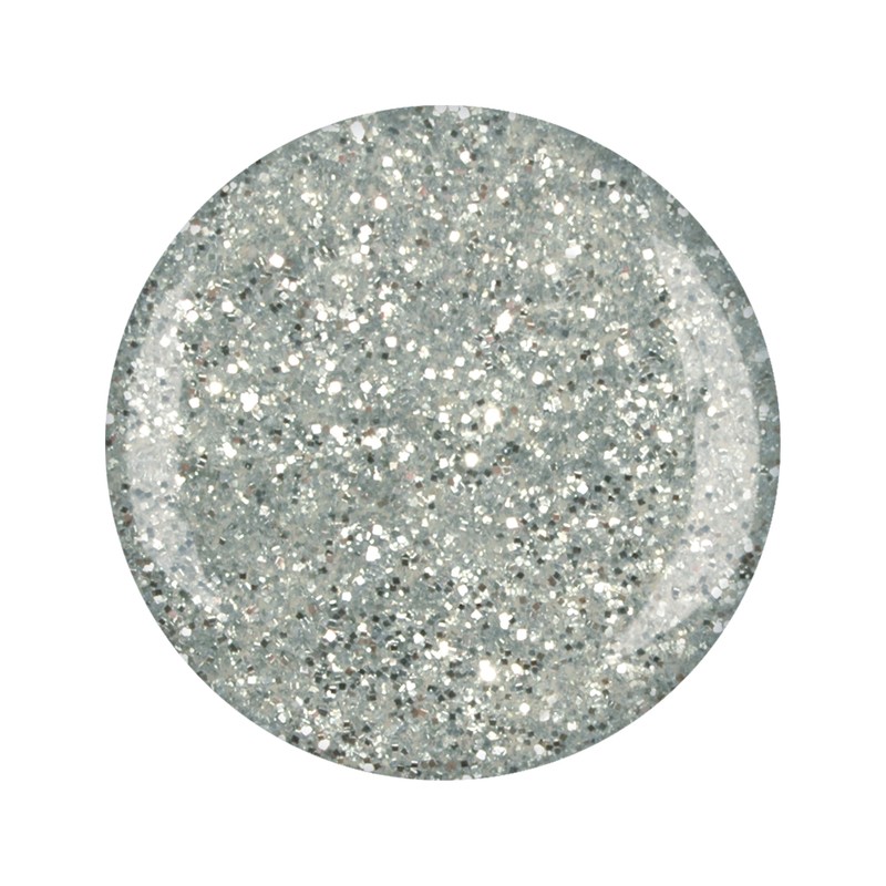 Glimmer gel silber grob