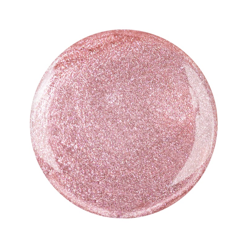 Metallic UV/LED nail polish sassy rosé
