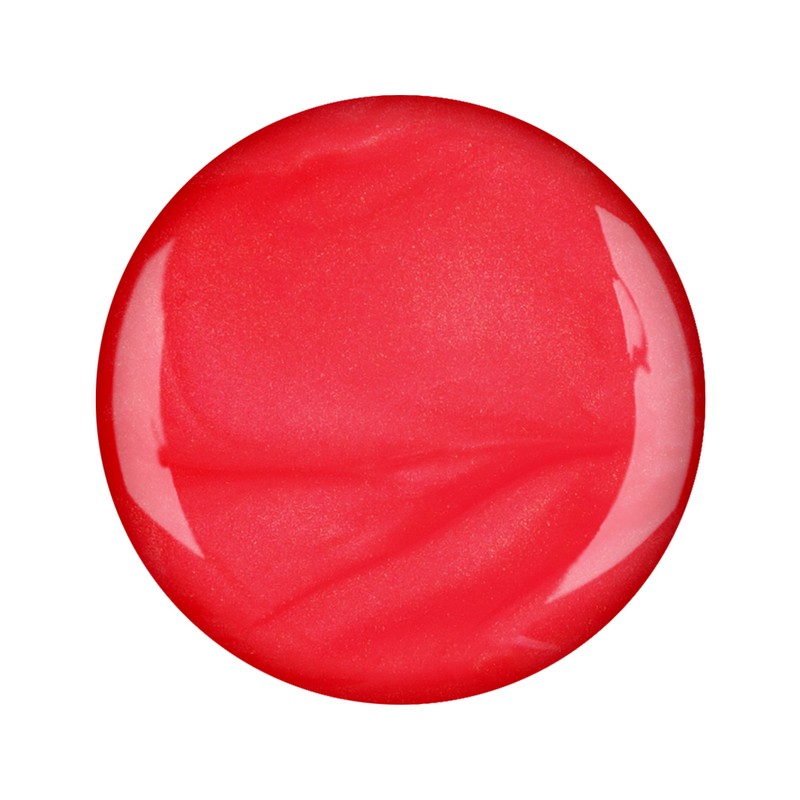 UV nail polish flamingo red