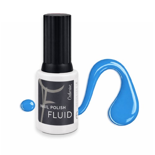 Лак гель nail polish fluid 1281 salted blue